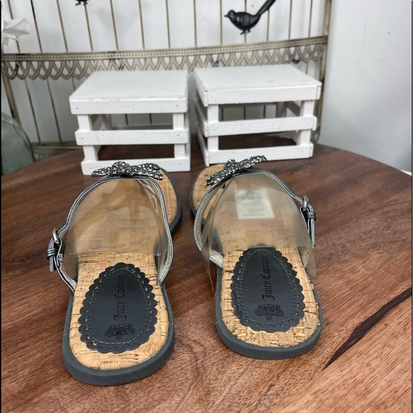 Choose Juicy Frankie Womens Slide Thong Sandals Size 8M. - Picture 5 of 8